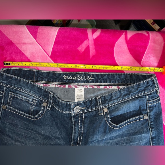 Maurices EUC Denim Bootleg Jeans Size 11/12L - Picture 12 of 13
